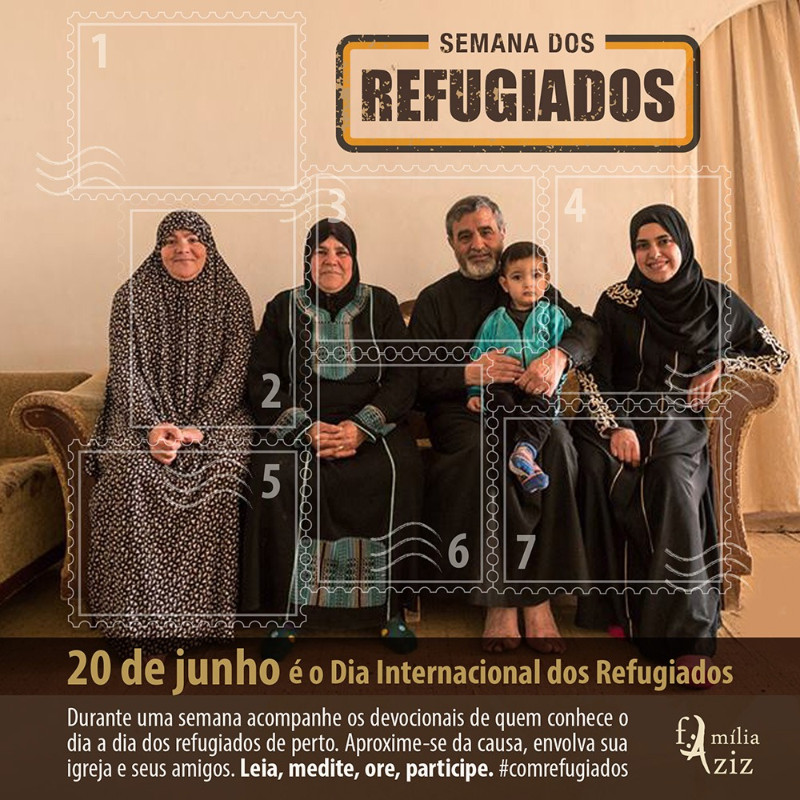 Semana dos Refugiados - cartaz