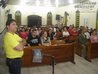 Igreja participando do treinamento