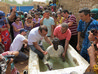 Sessão de batismo em Nassoumbou