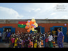 Momento da inauguração da escola