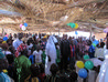 Casamento cristão no village de Yadogo