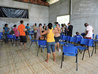 Igreja intercedendo pelas aniversariantes.