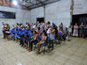 Momento do louvor com irmãos da caravana