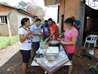 Almoço para repor as energias