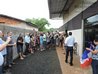 Pr. Fábio dos Santos ministrando a cerimônia