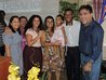 Pr. Fábio dos Santos e família na sessão de fotos