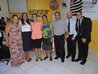 Seção de fotos com os irmãos da igreja local