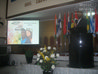 Pr. Fernando Martins apresentando os trabalhos no Haiti