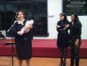 Apresentação da filha de Leidjaneem em Parma (Itália)