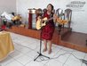 Pregando e testemunhando na igreja OBPC de Cangaíba (São Paulo)